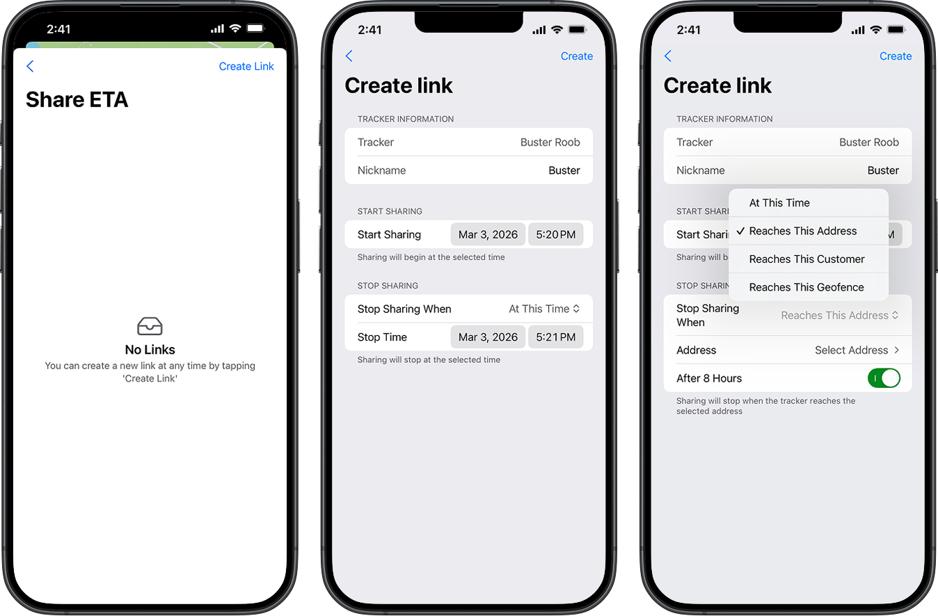 preview of share ETA